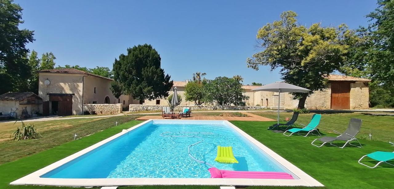 Bed and Breakfast Domaine de Gaïa, Piscine, Pétanque, Ping Pong, proche Saint-Emilion à Guillac  Extérieur photo
