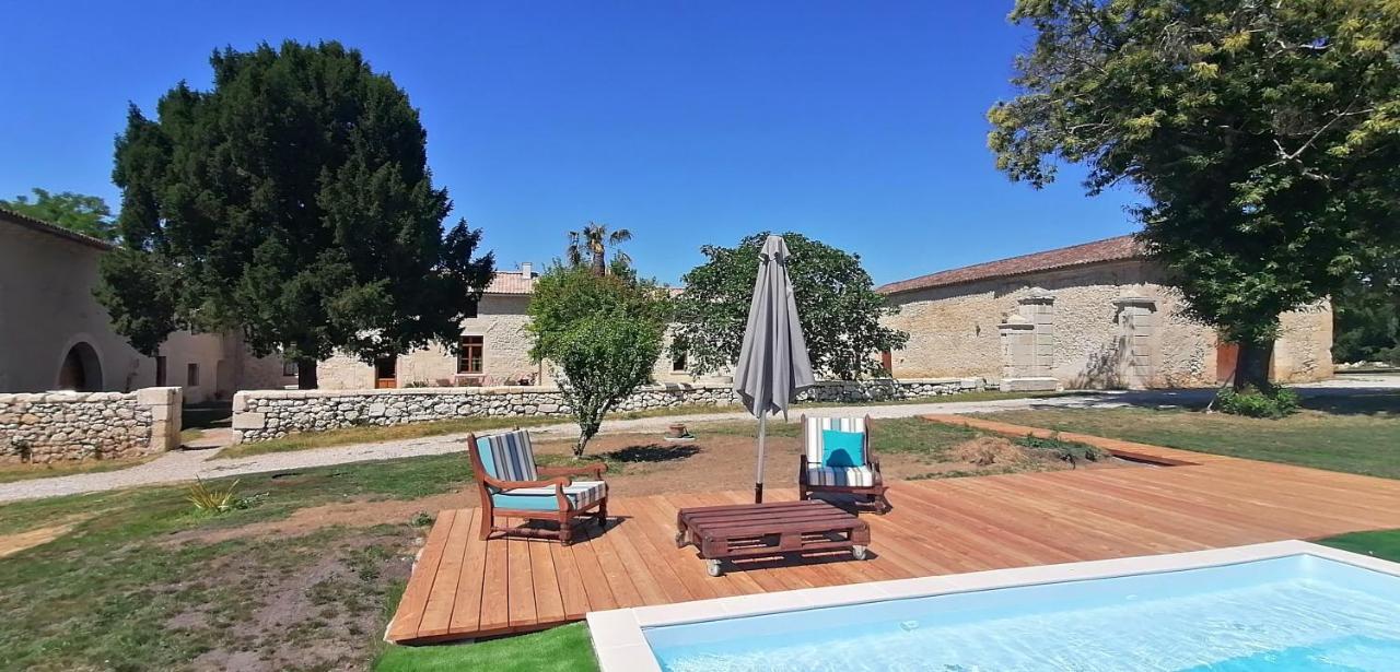 Bed and Breakfast Domaine de Gaïa, Piscine, Pétanque, Ping Pong, proche Saint-Emilion à Guillac  Extérieur photo